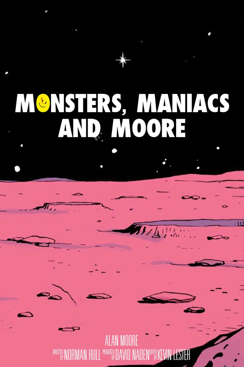 Monsters, Maniacs and Moore poster background