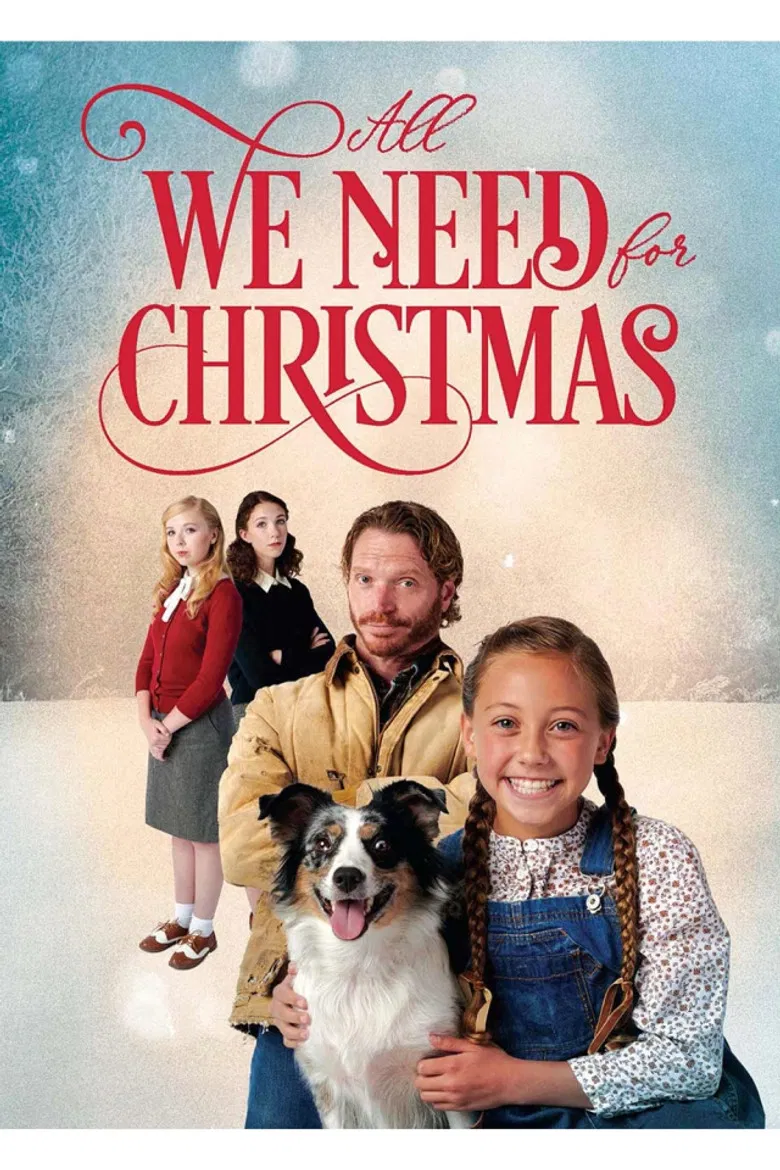 All We Need for Christmas poster background