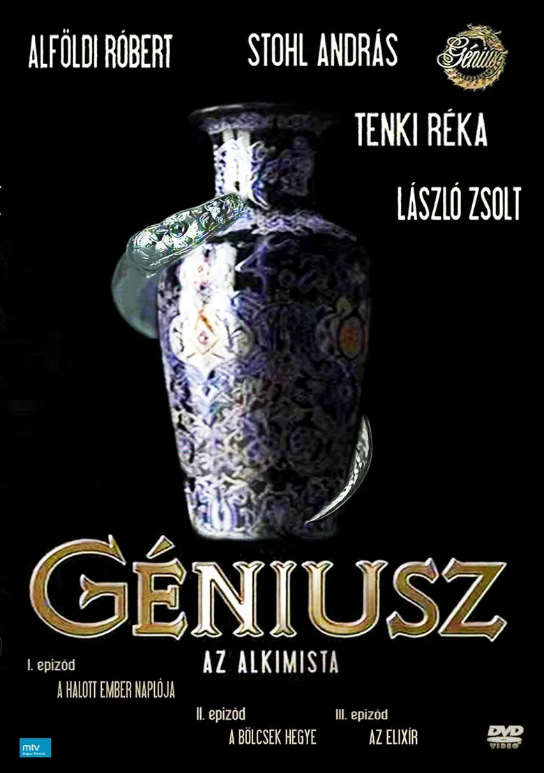 Géniusz, az alkimista poster background