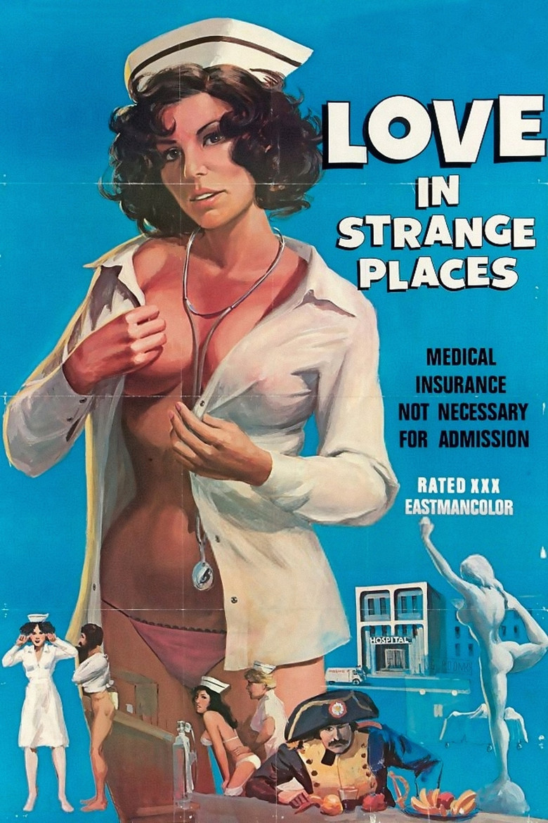Love in Strange Places poster background