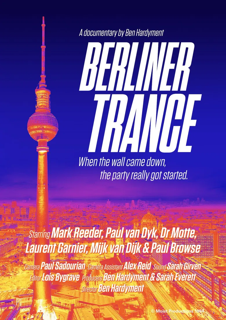 Berliner Trance poster background