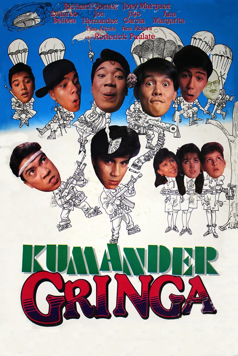 Kumander Gringa poster background