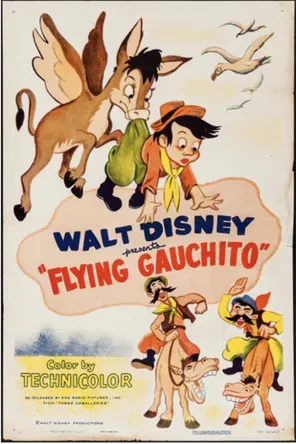 The Flying Gauchito poster background