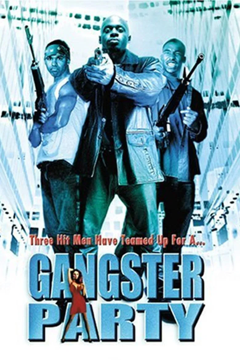 Gangster Party poster background
