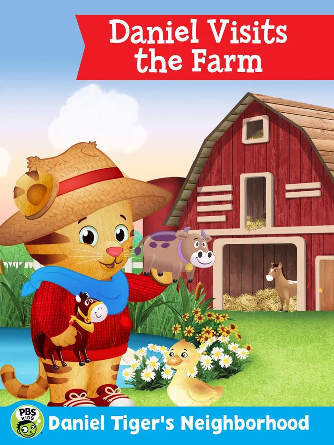 Daniel Tiger's Neighborhood: Daniel Visits the Farm poster background