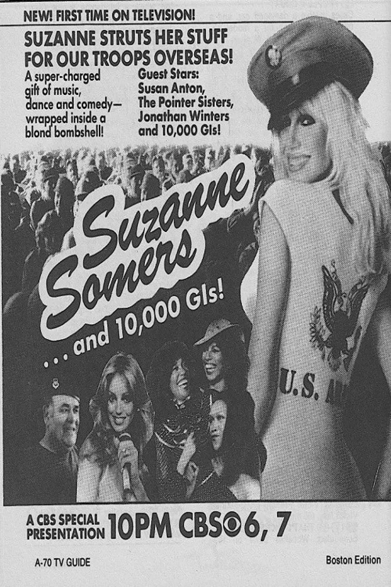 Suzanne Somers... And 10,000 G.I.s poster background