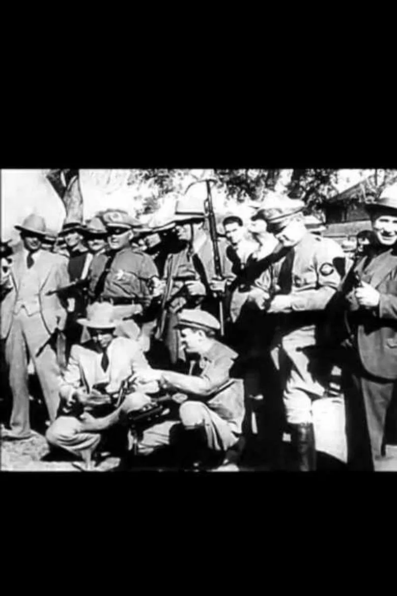 The March of Crime poster background