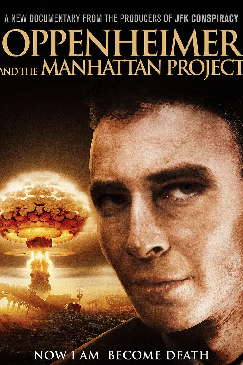 Oppenheimer and The Manhattan Project poster background