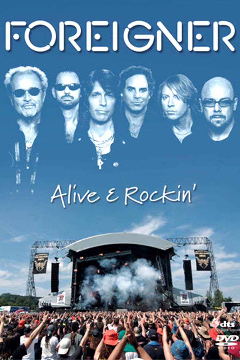 Foreigner | Alive & Rockin' poster background