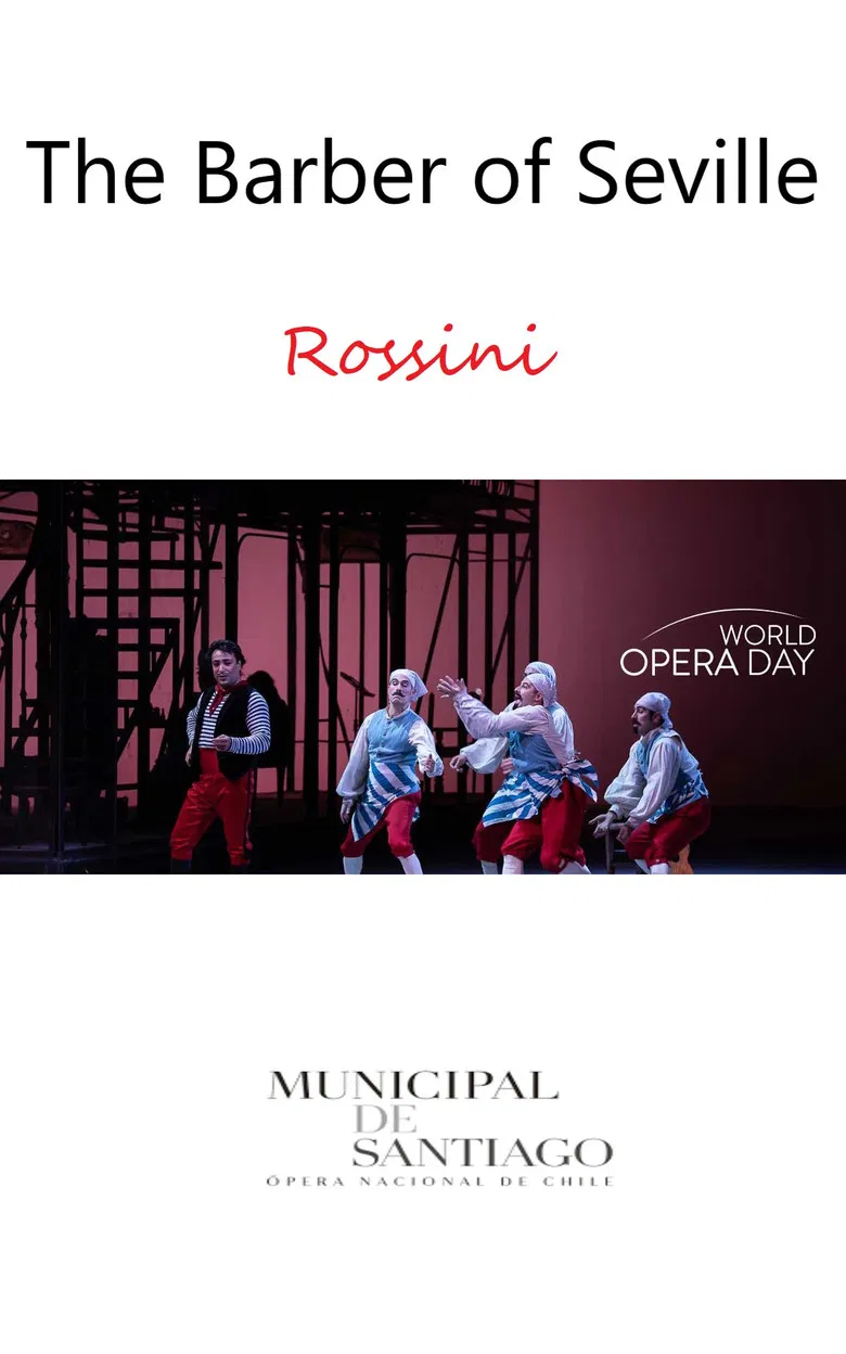 The Barber Of Seville poster background