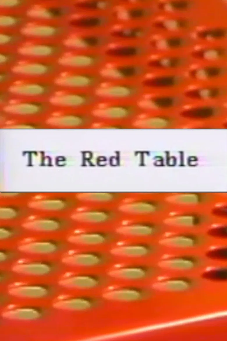 The Red Table poster background