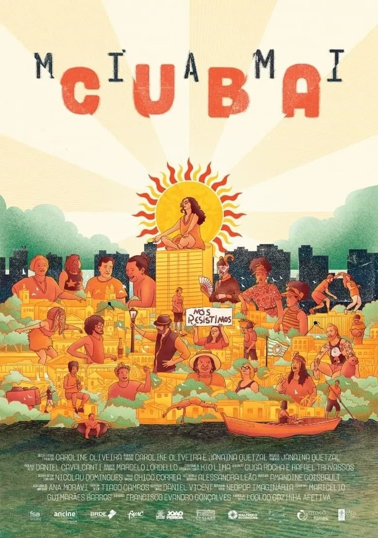Miami-Cuba poster background
