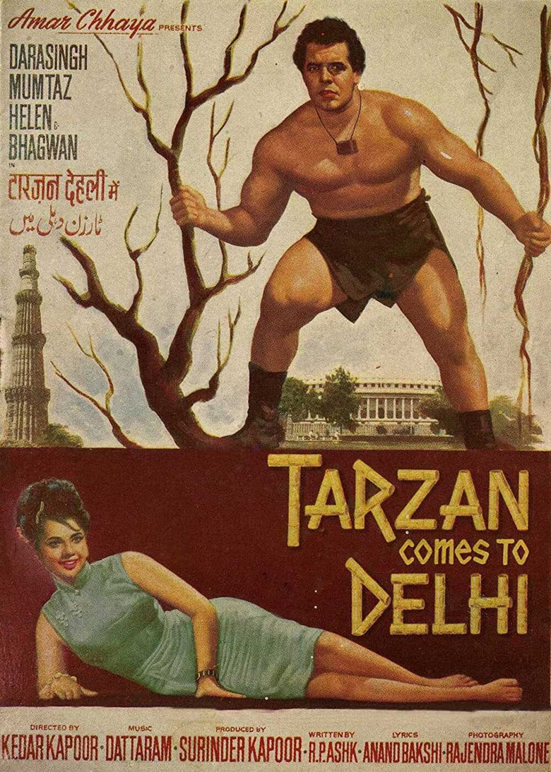 Tarzan Comes to Delhi poster background