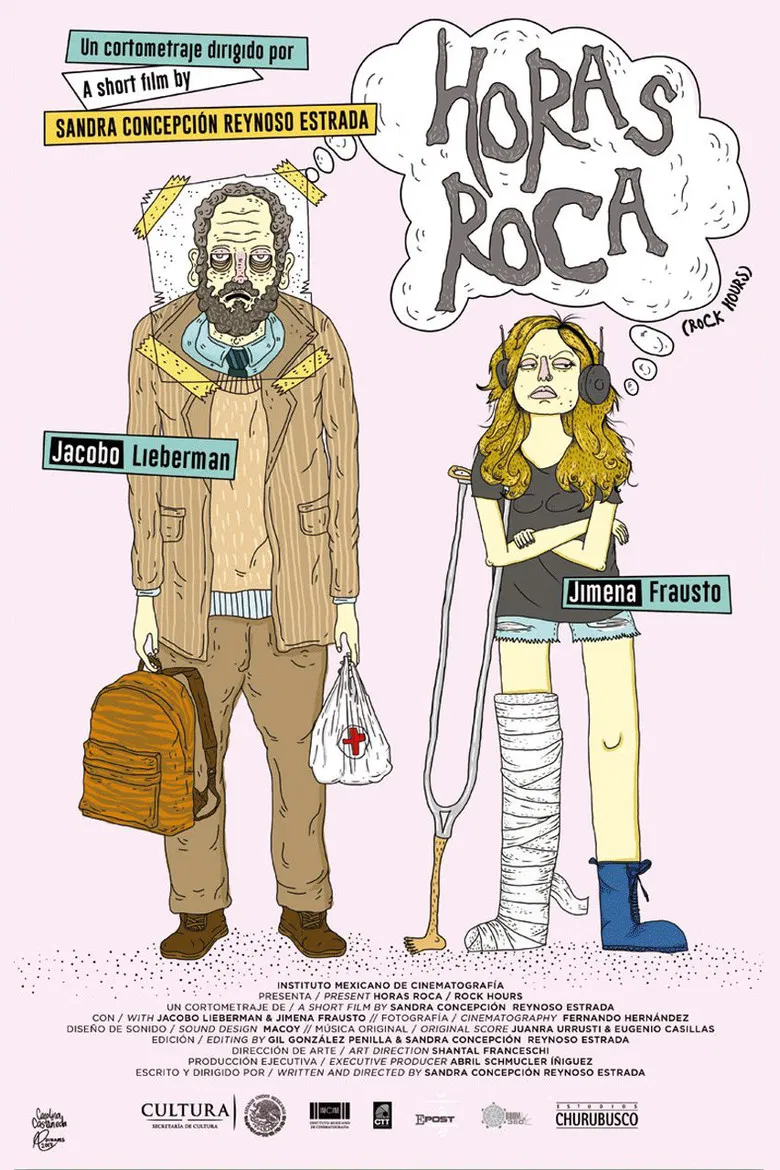 Rock Hours poster background