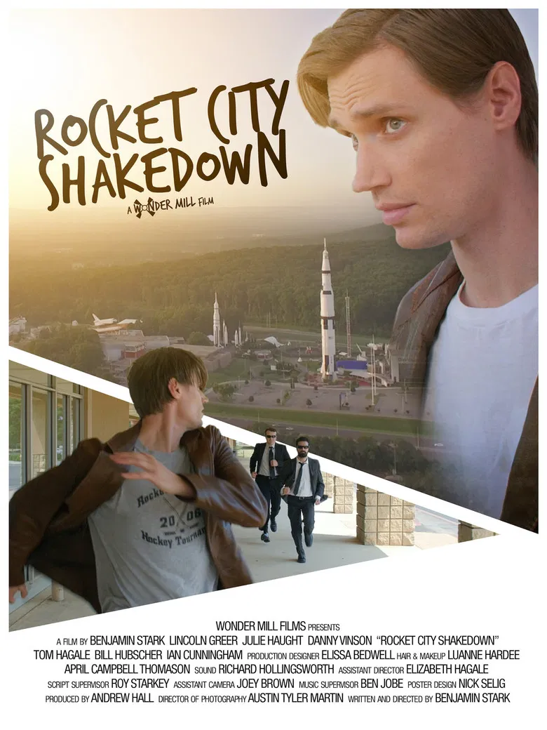 Rocket City Shakedown poster background