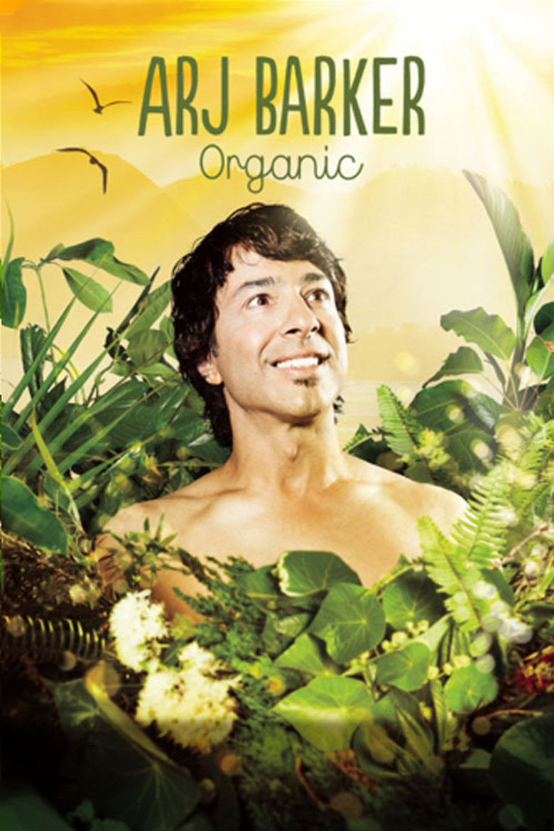 Arj Barker: Organic poster background