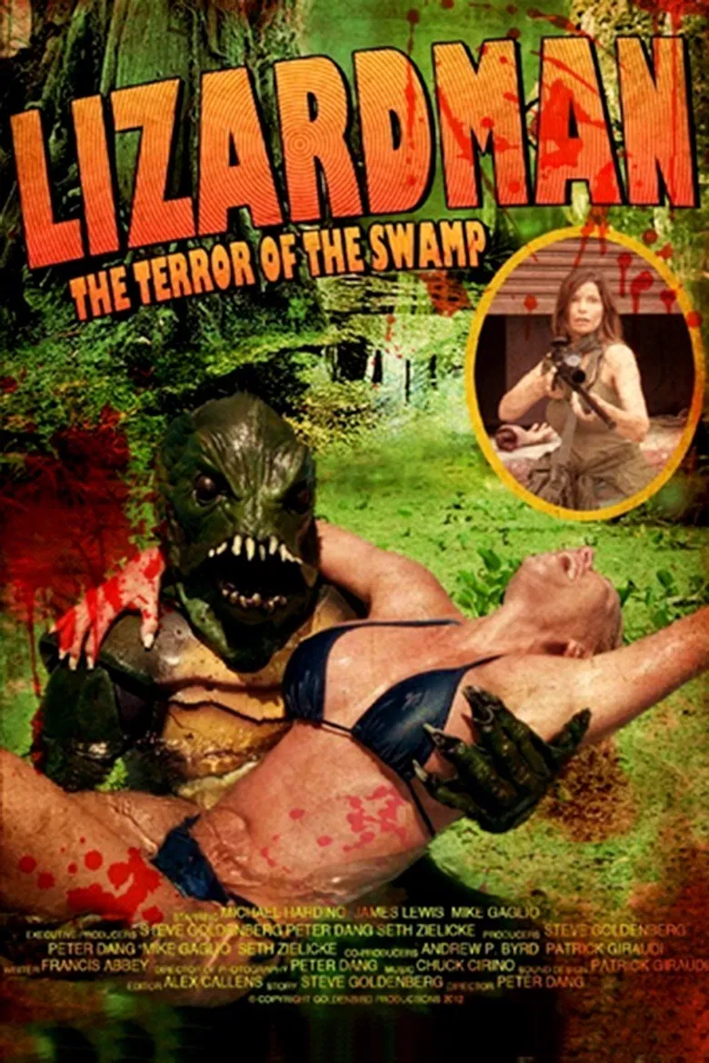 Lizard Man poster background