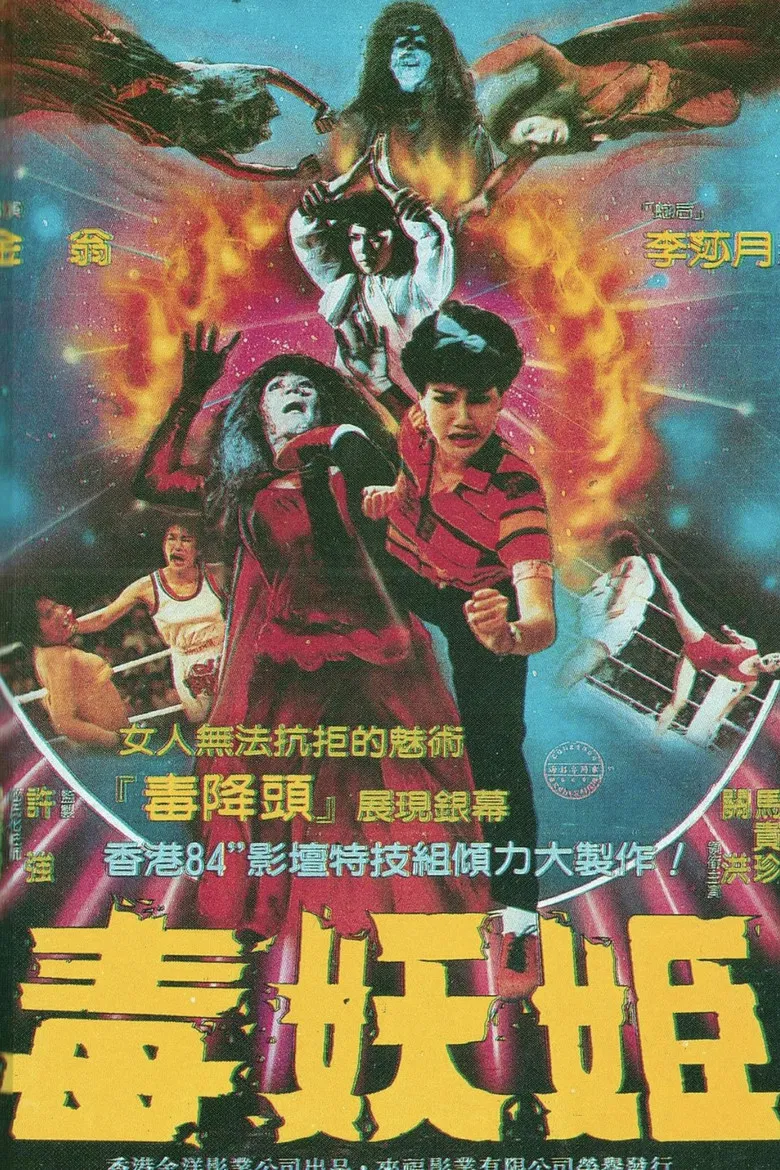 Lady Boxer poster background