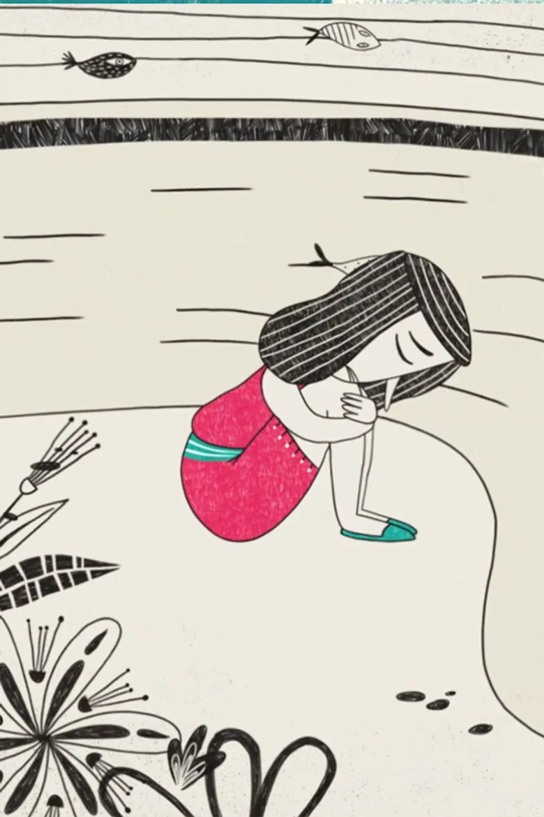 Chinanteco. Jujmi La niña del Río poster background