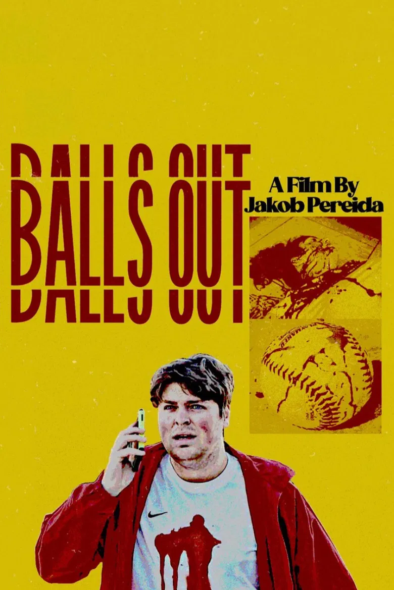 Balls Out poster background