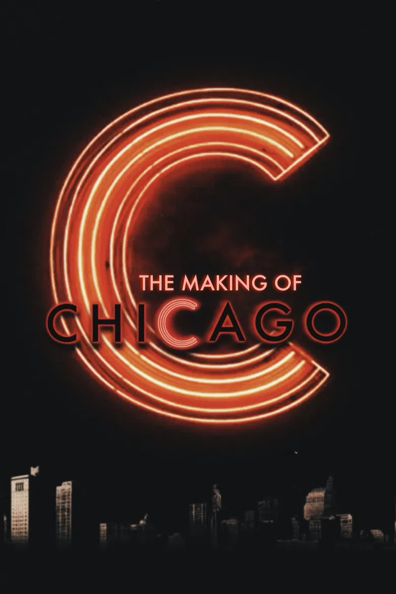 Making of Chicago poster background