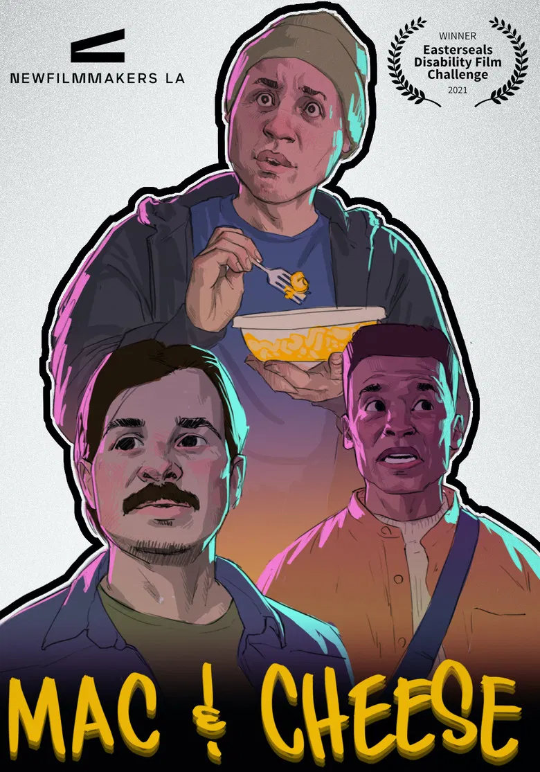 Mac & Cheese poster background