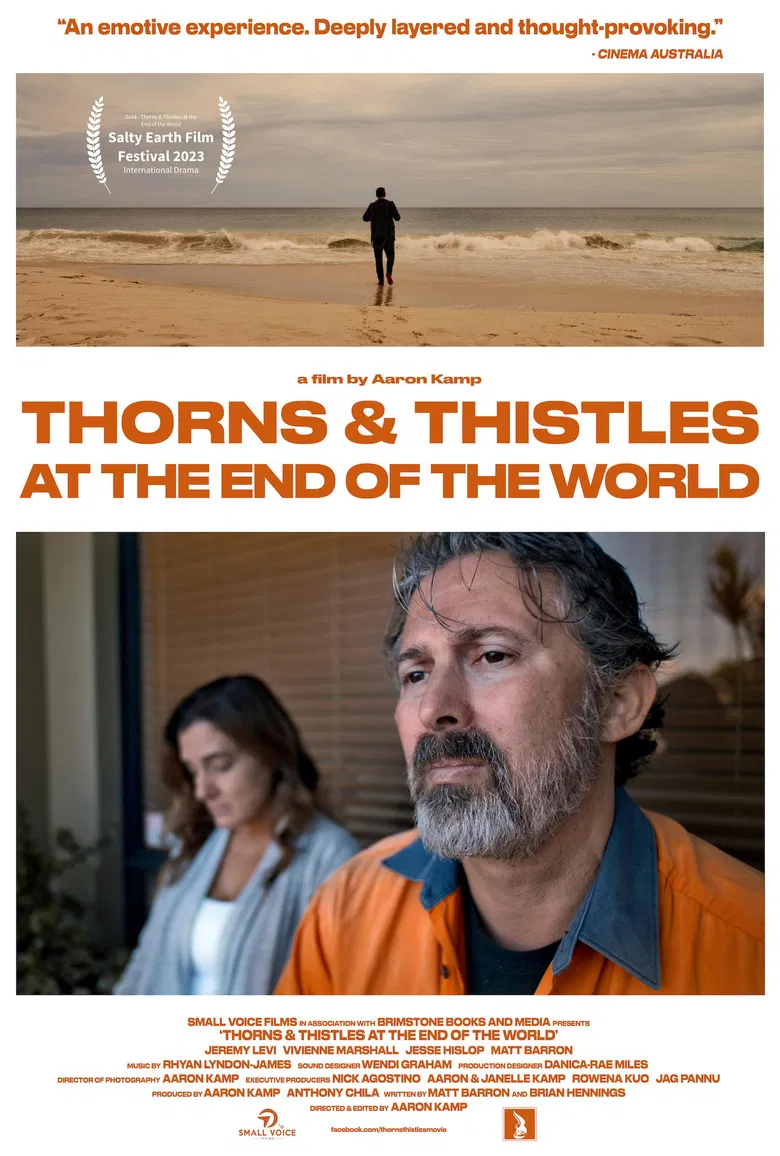 Thorns & Thistles at the End of the World poster background