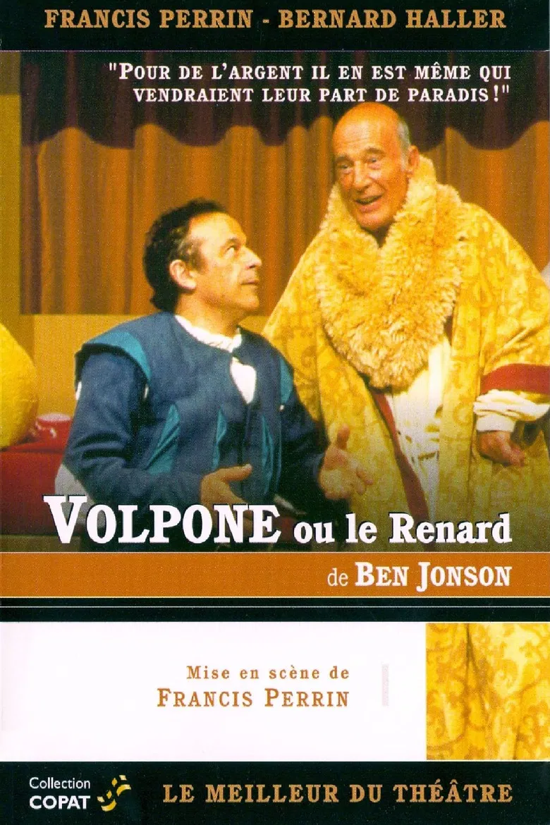 Volpone ou Le Renard poster background