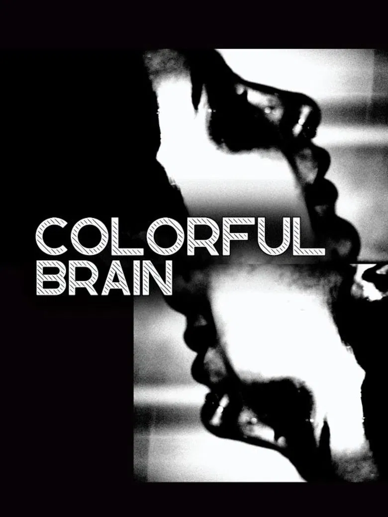 Colorful Brain poster background