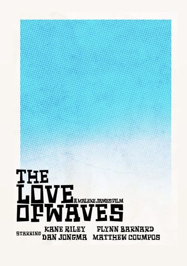 The Love of Waves poster background
