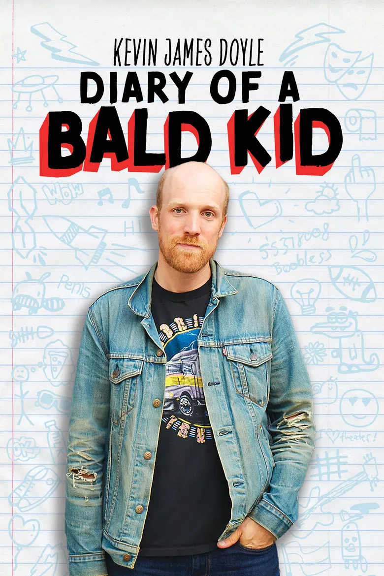 Kevin James Doyle: Diary of a Bald Kid poster background