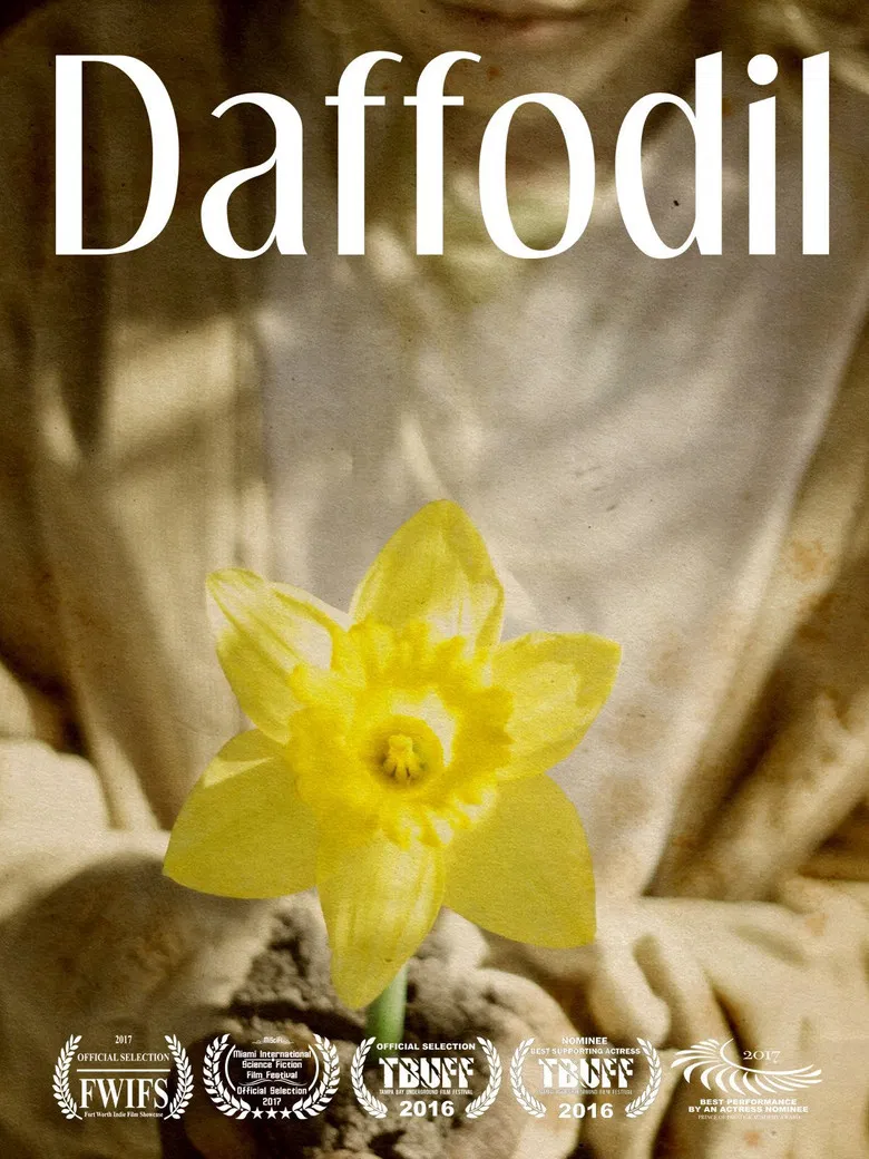 Daffodil poster background