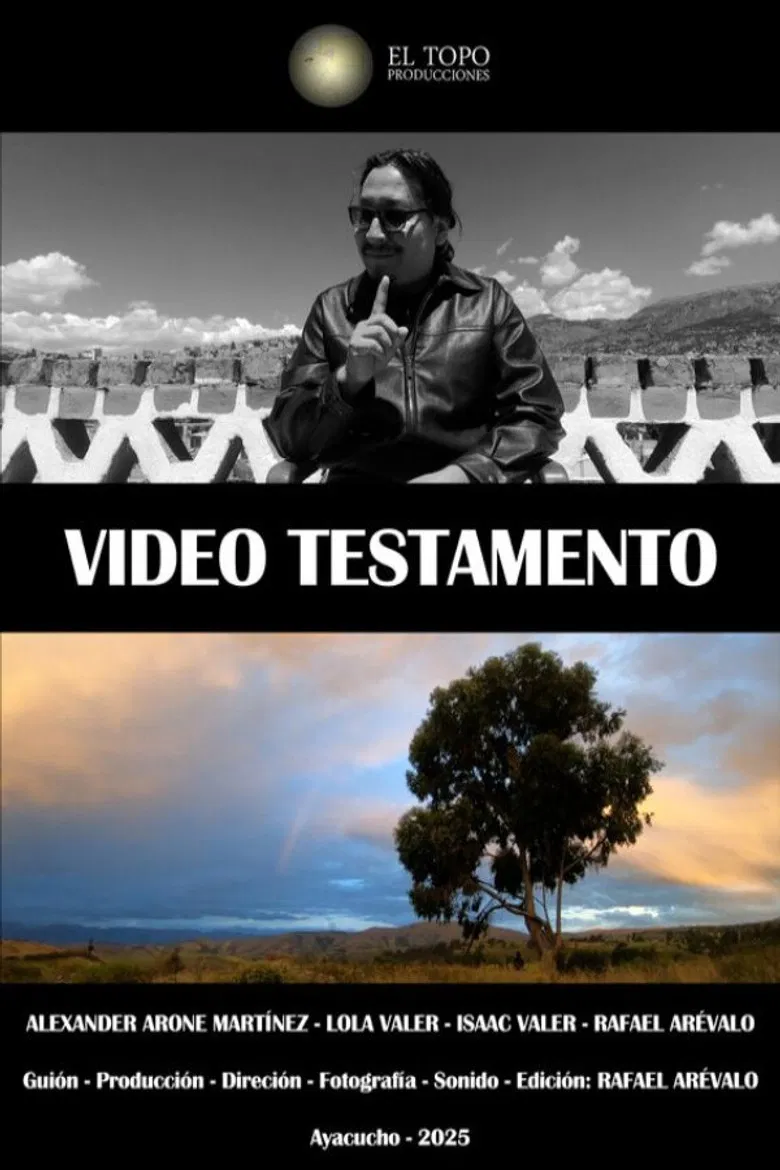 Video testamento poster background
