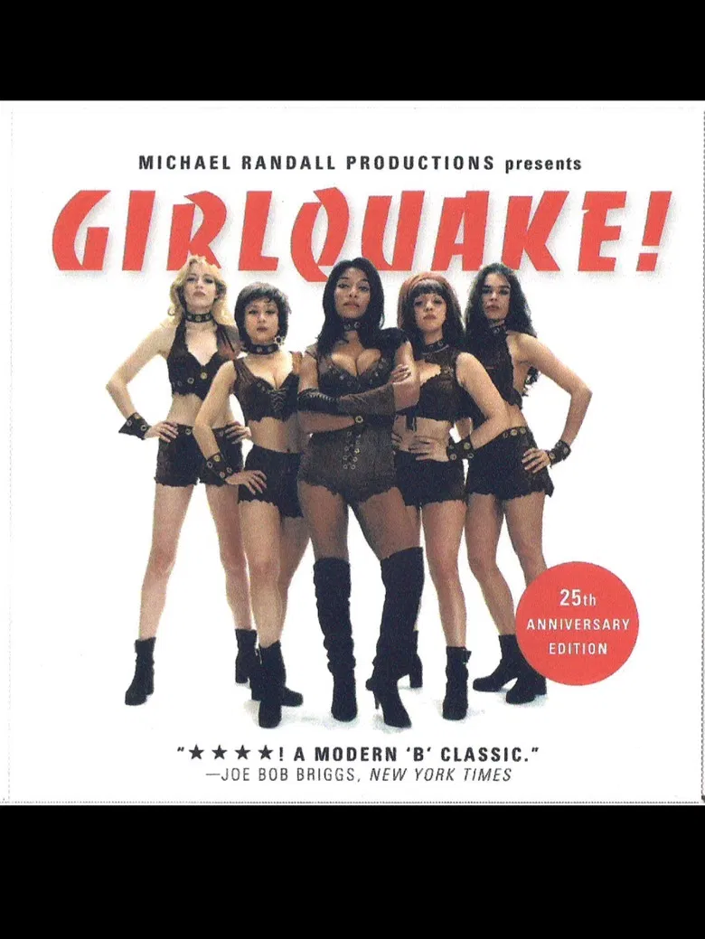 Girlquake! poster background