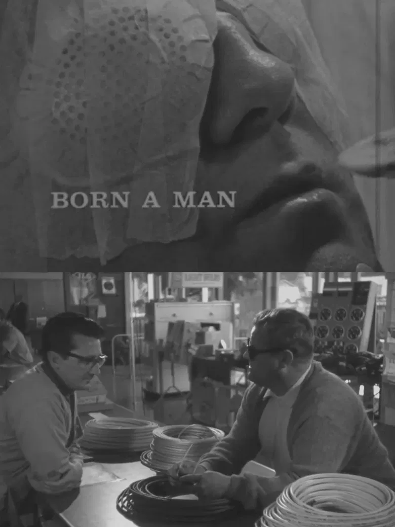 Born a Man poster background
