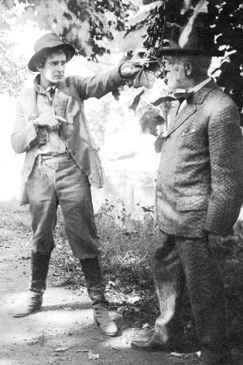 The Moonshine Maid and the Man poster background