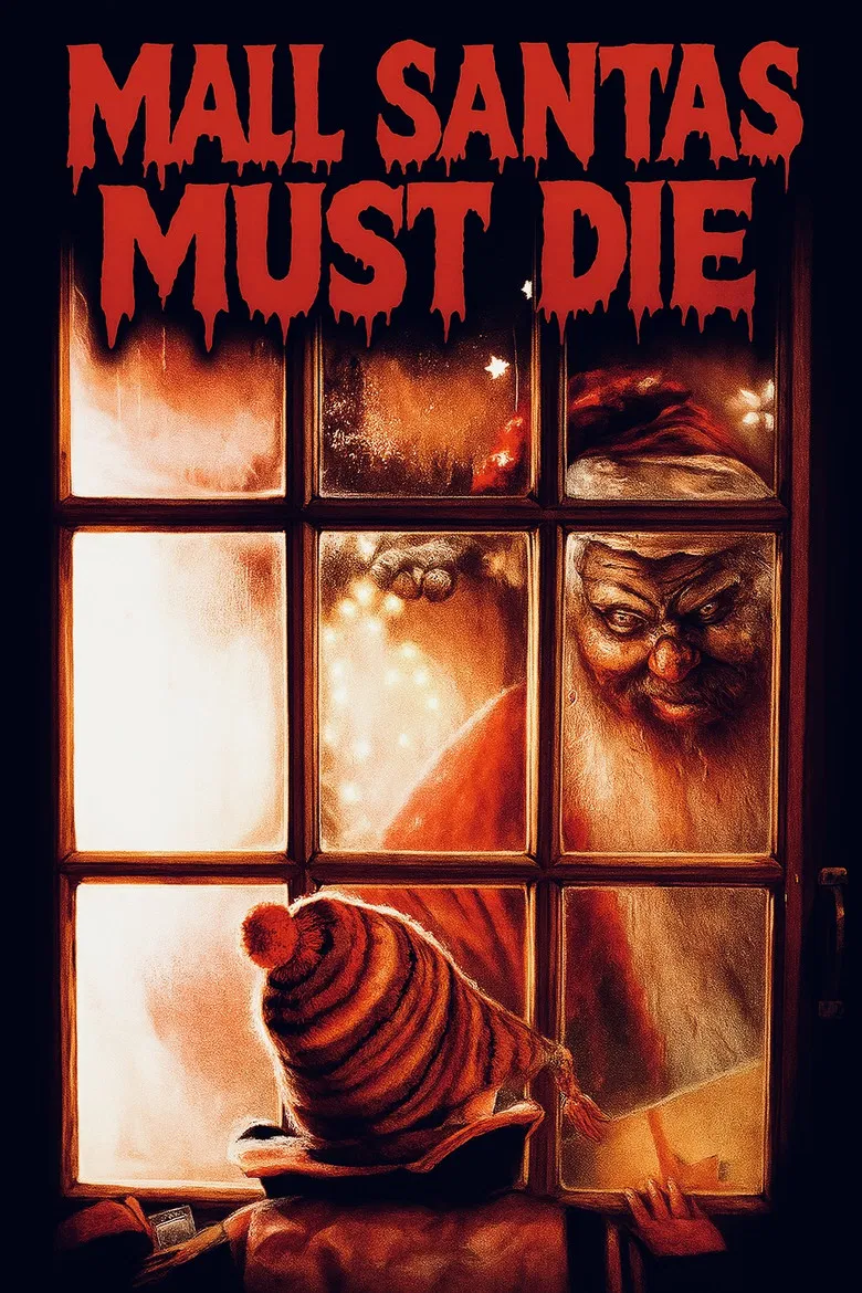 Mall Santas Must Die poster background