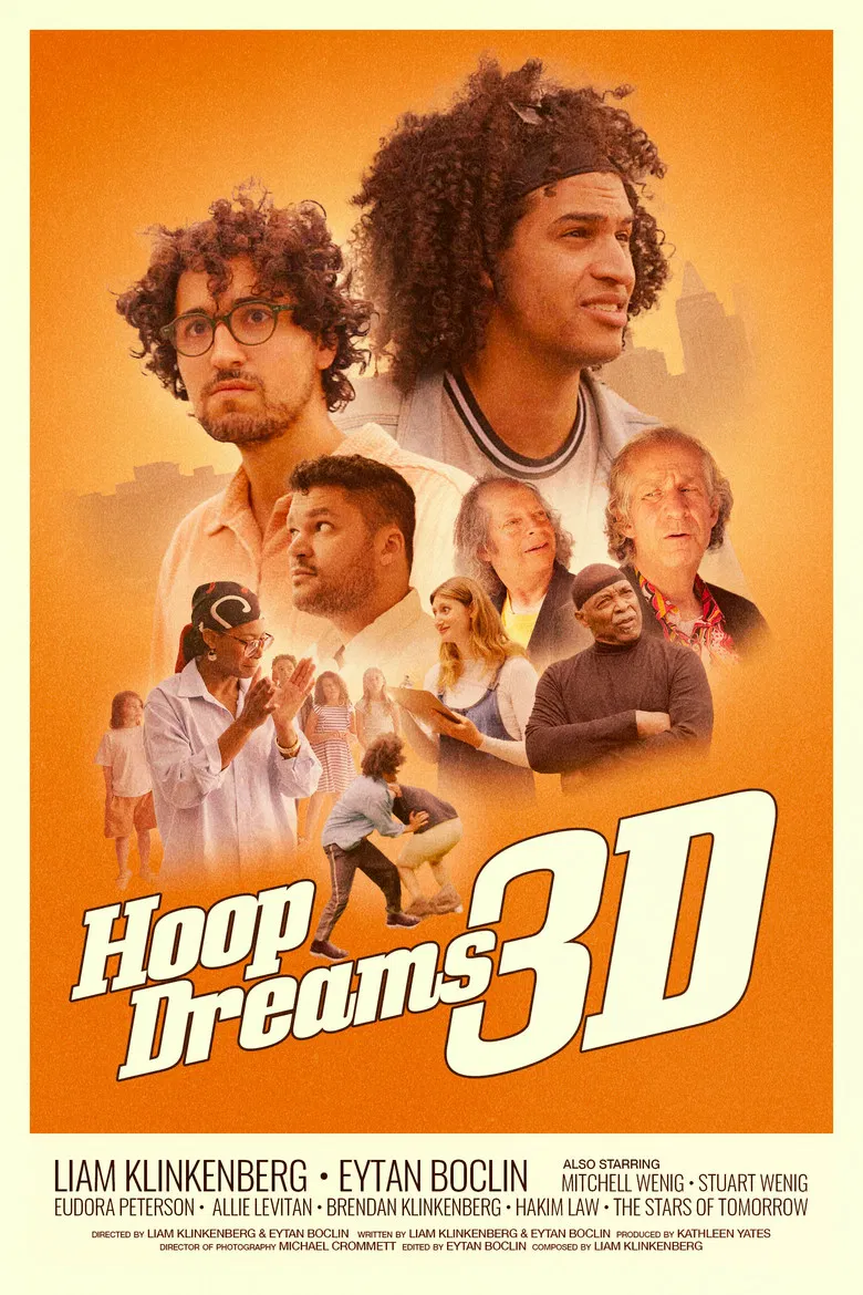 Hoop Dreams 3D poster background