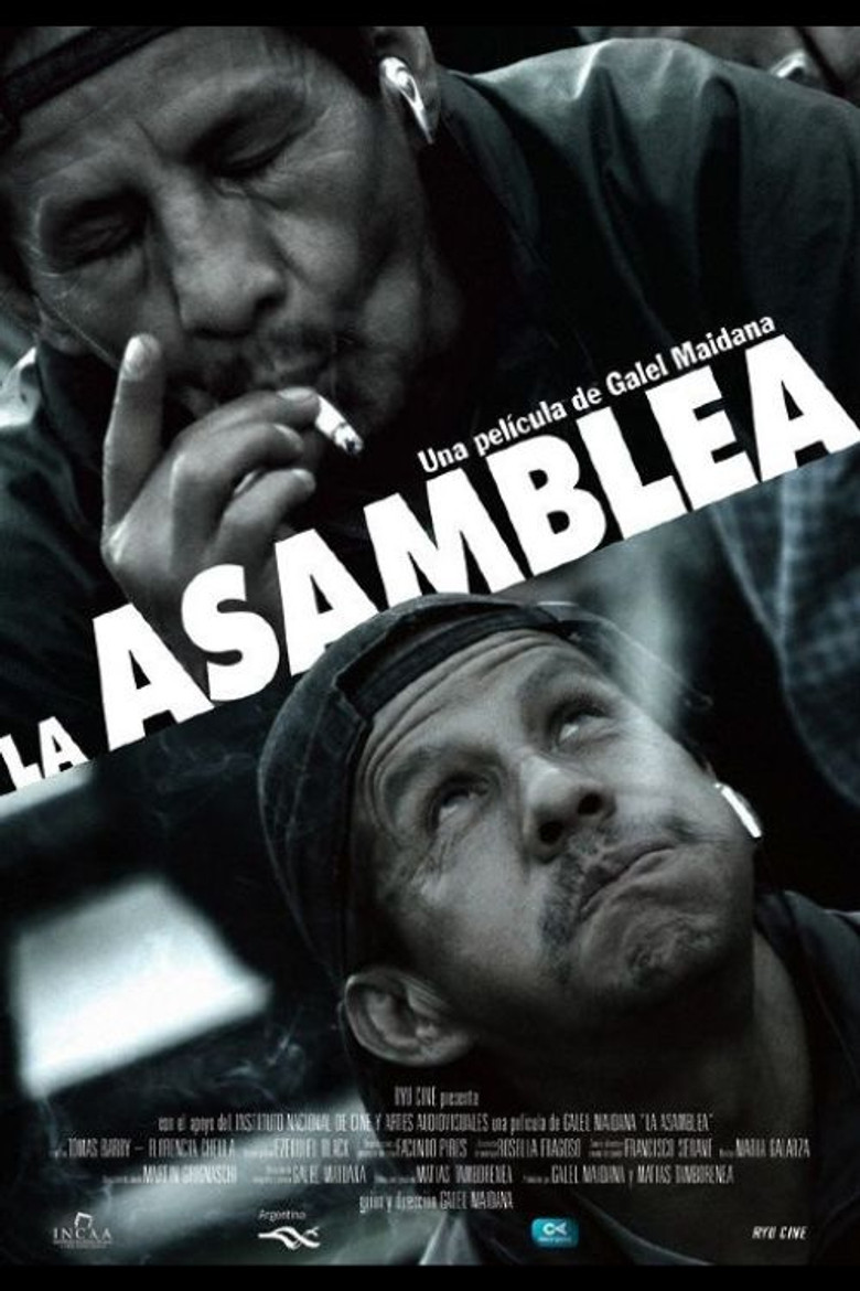 La asamblea poster background