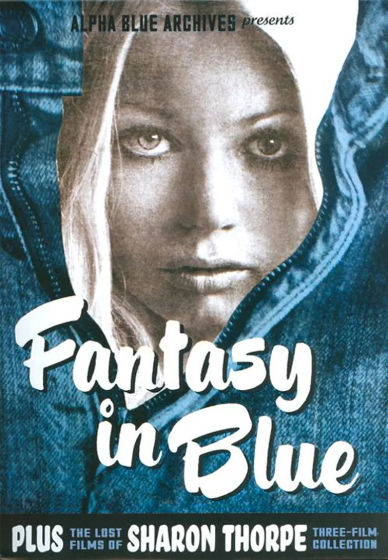Fantasy In Blue poster background