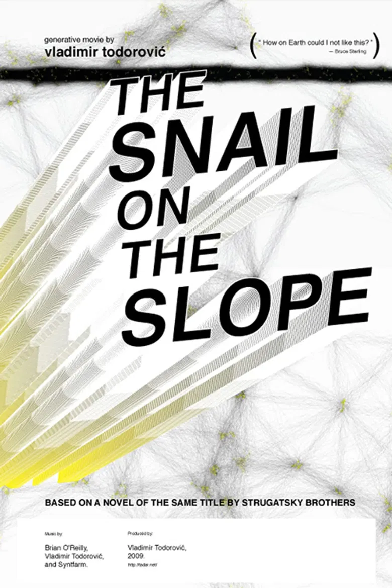 The Snail on the Slope poster background