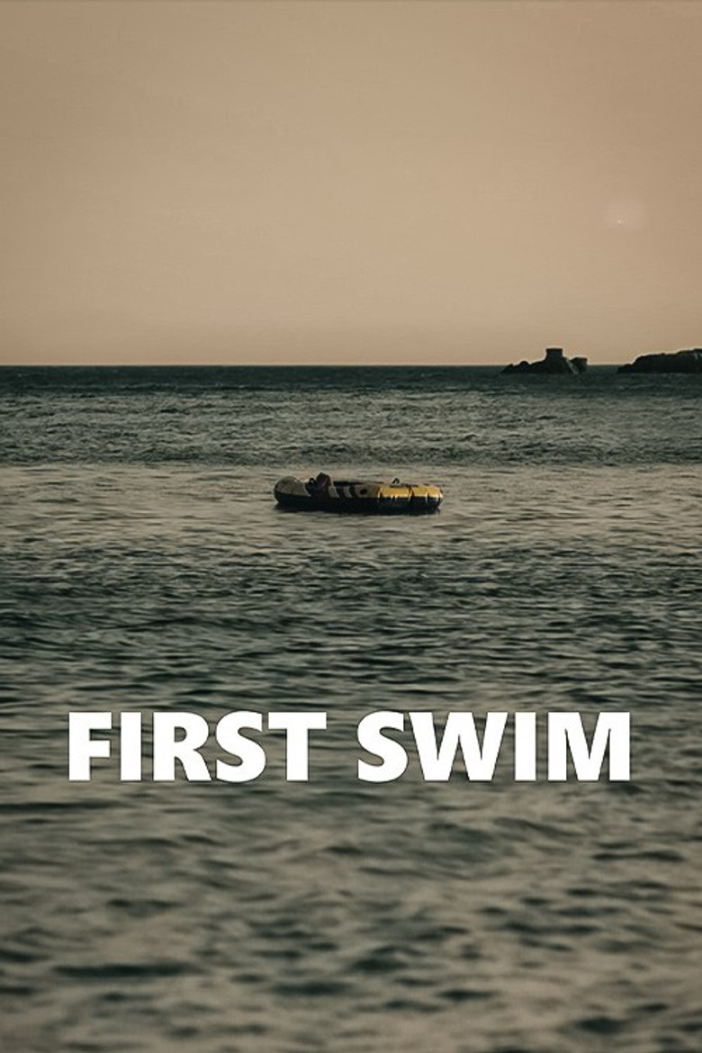 First Swim poster background