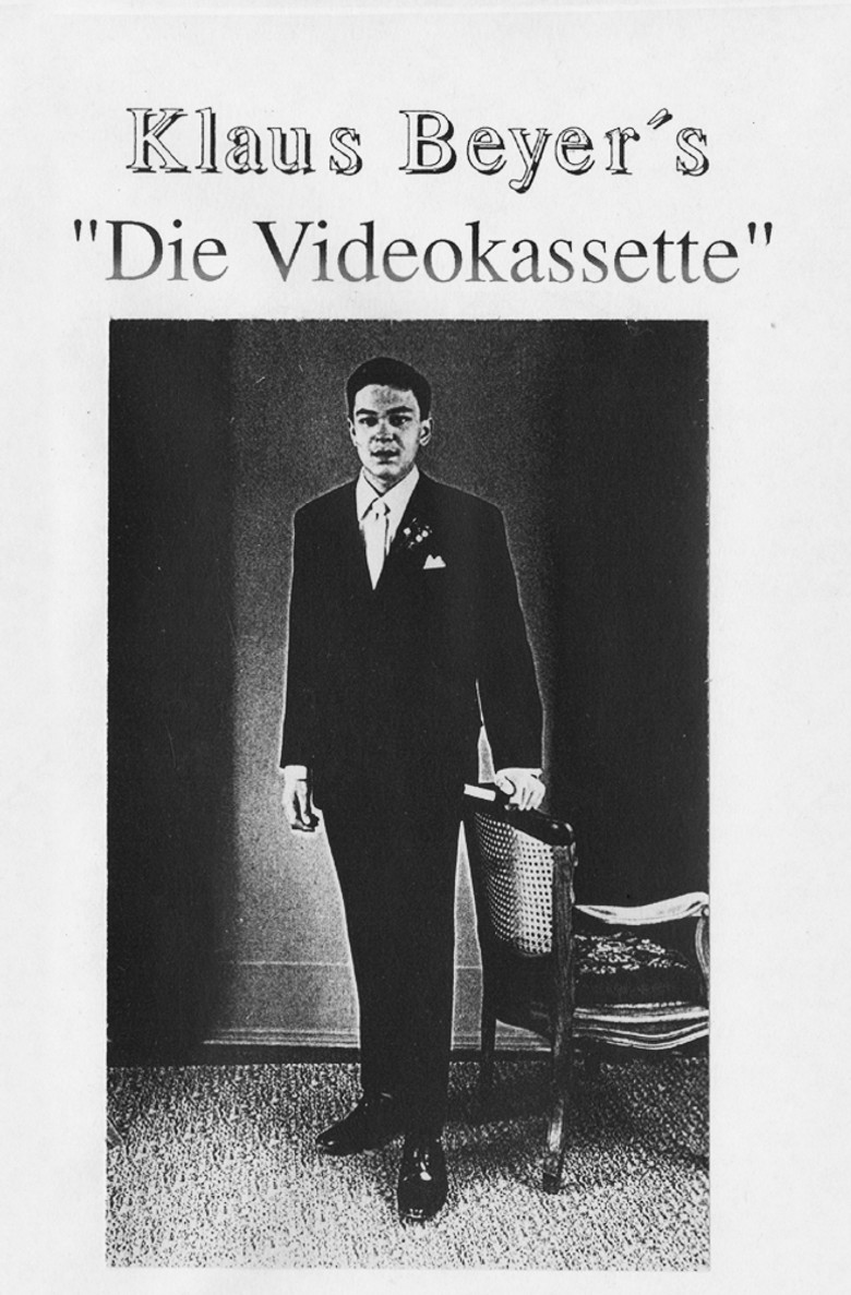 Klaus Beyer's "Die Videokassette" poster background