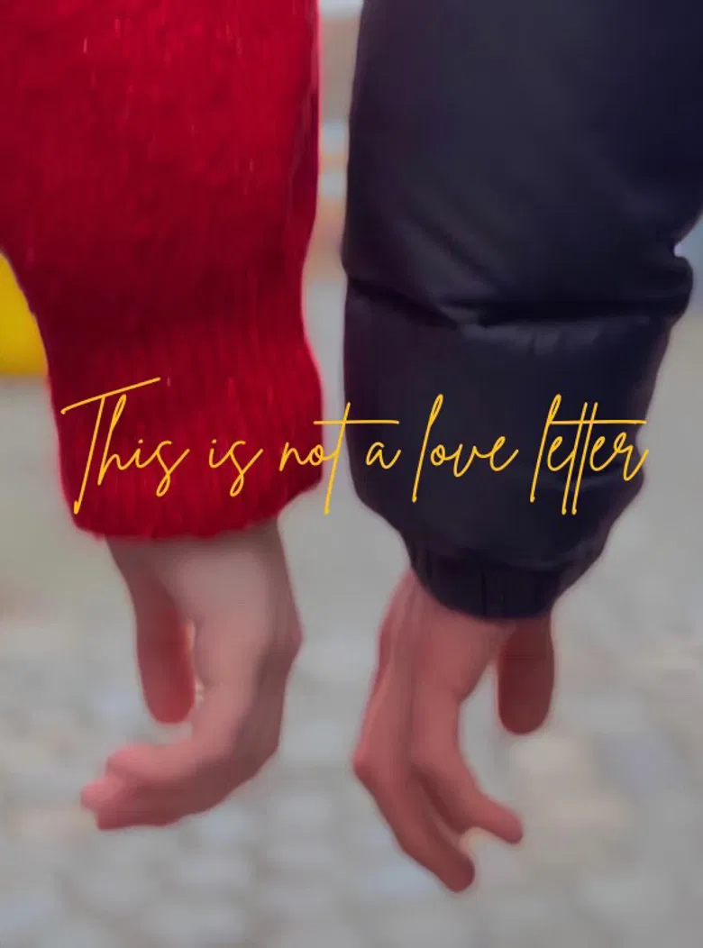 This Is Not A Love Letter poster background