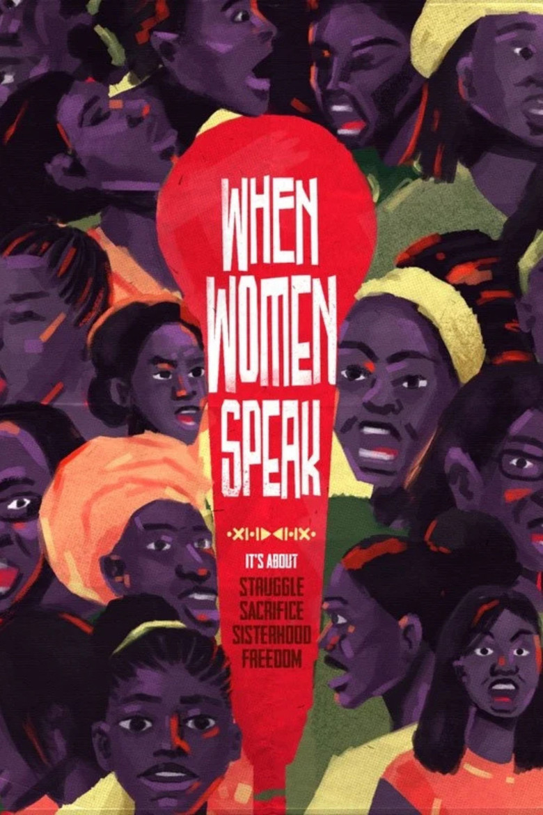 When Women Speak poster background