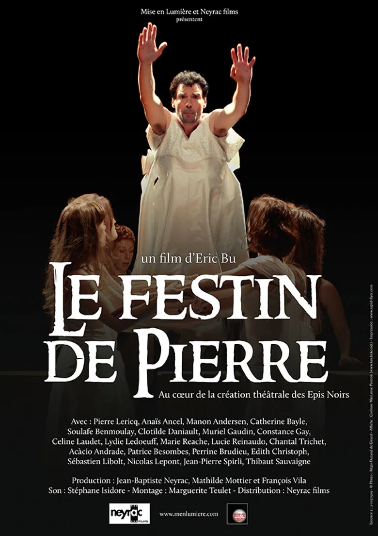 Le festin de Pierre poster background