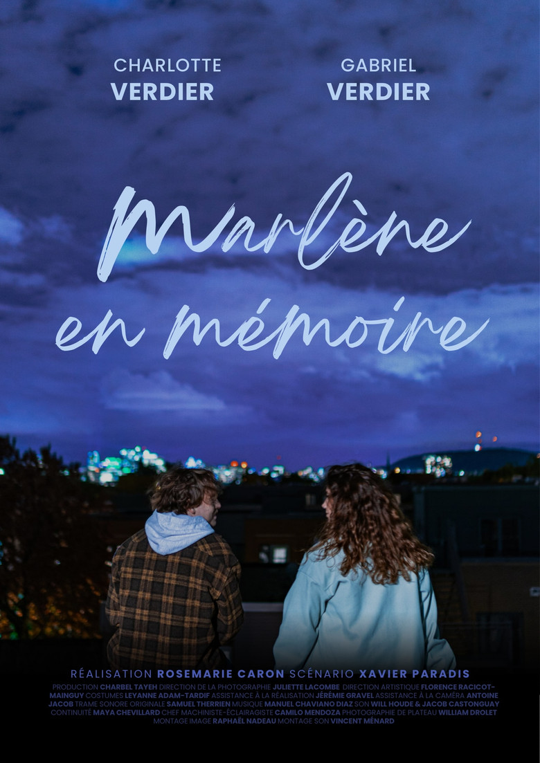 Marlène en mémoire poster background