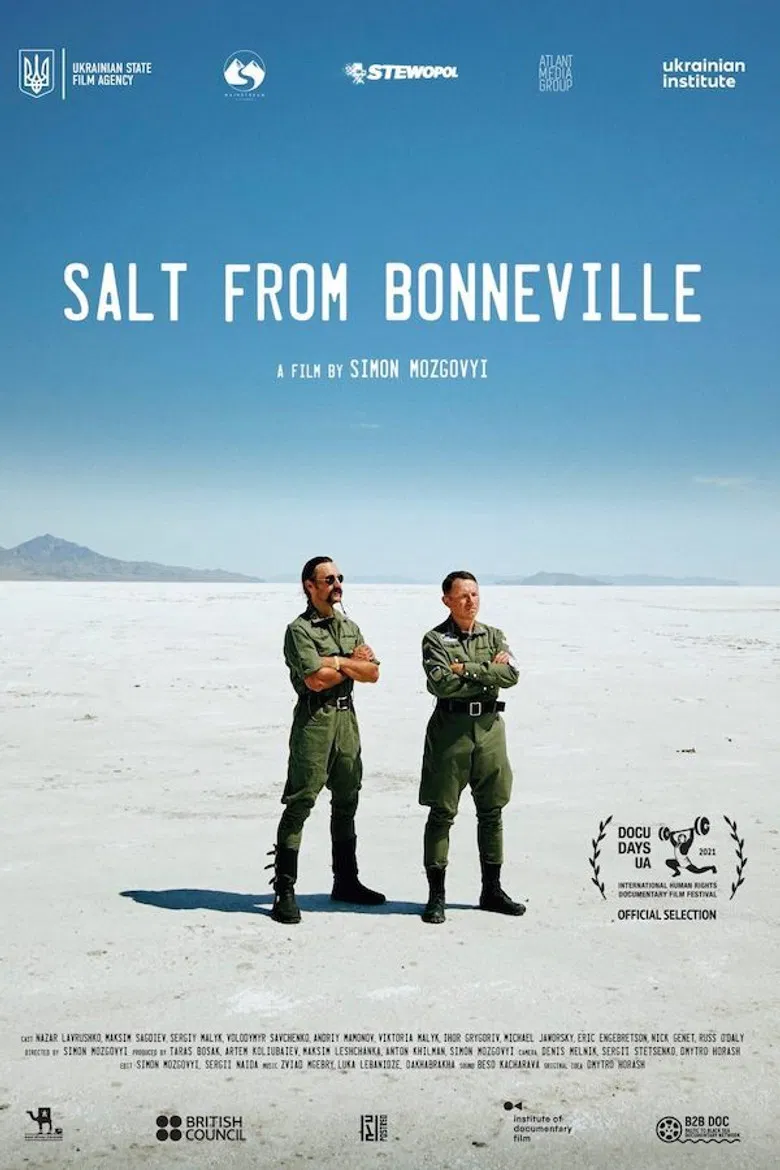 Salt from Bonneville poster background