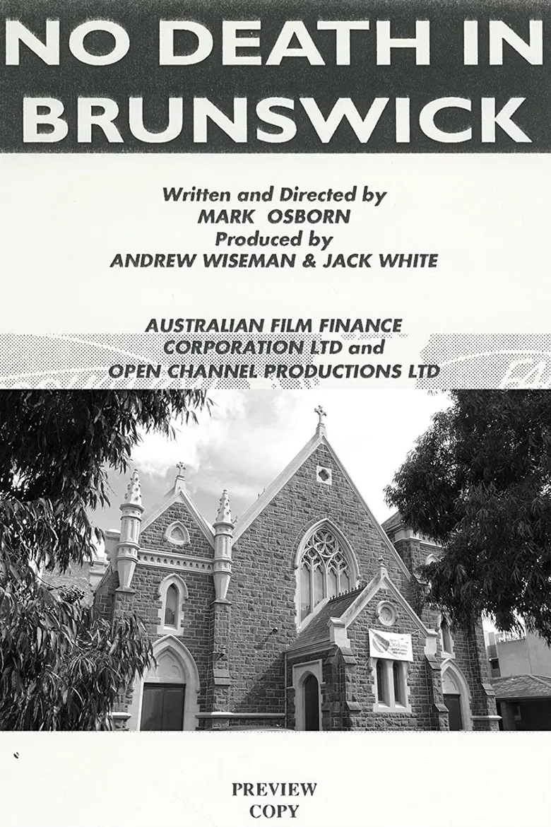No Death in Brunswick poster background