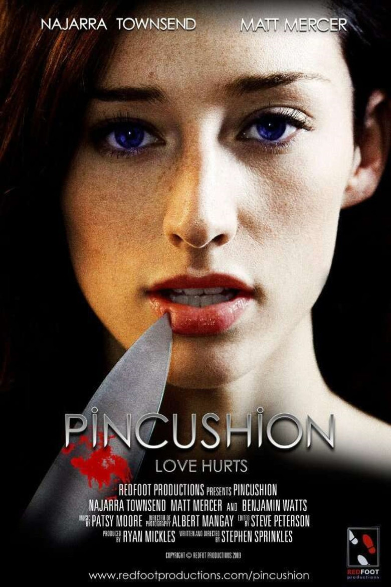 Pincushion poster background
